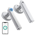 Silver Keyless Entry Door Lock with Handle Z421