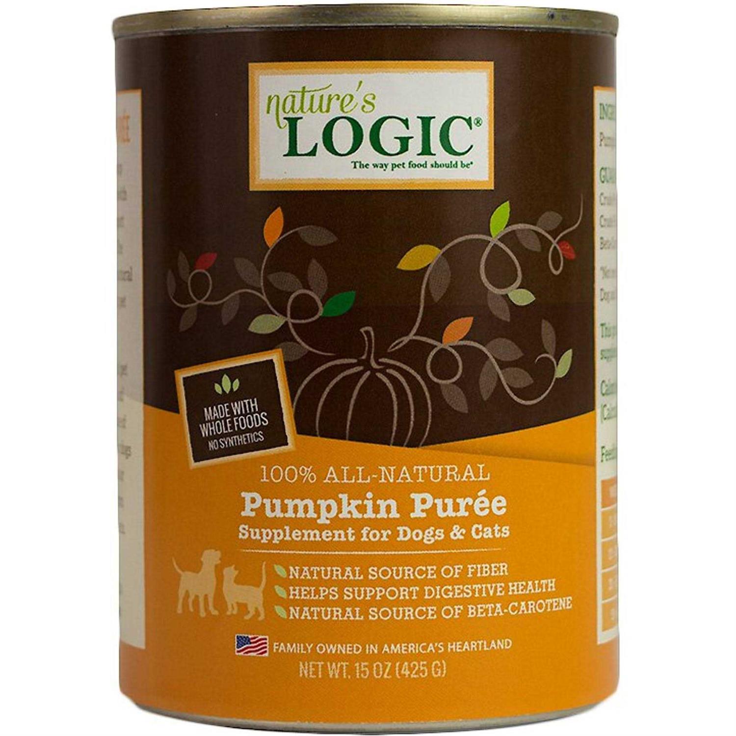Pumpkin Puree Dog & Cat Food Supplement J480254
