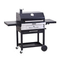 Black Charcoal Grill with Foldable Side I155793