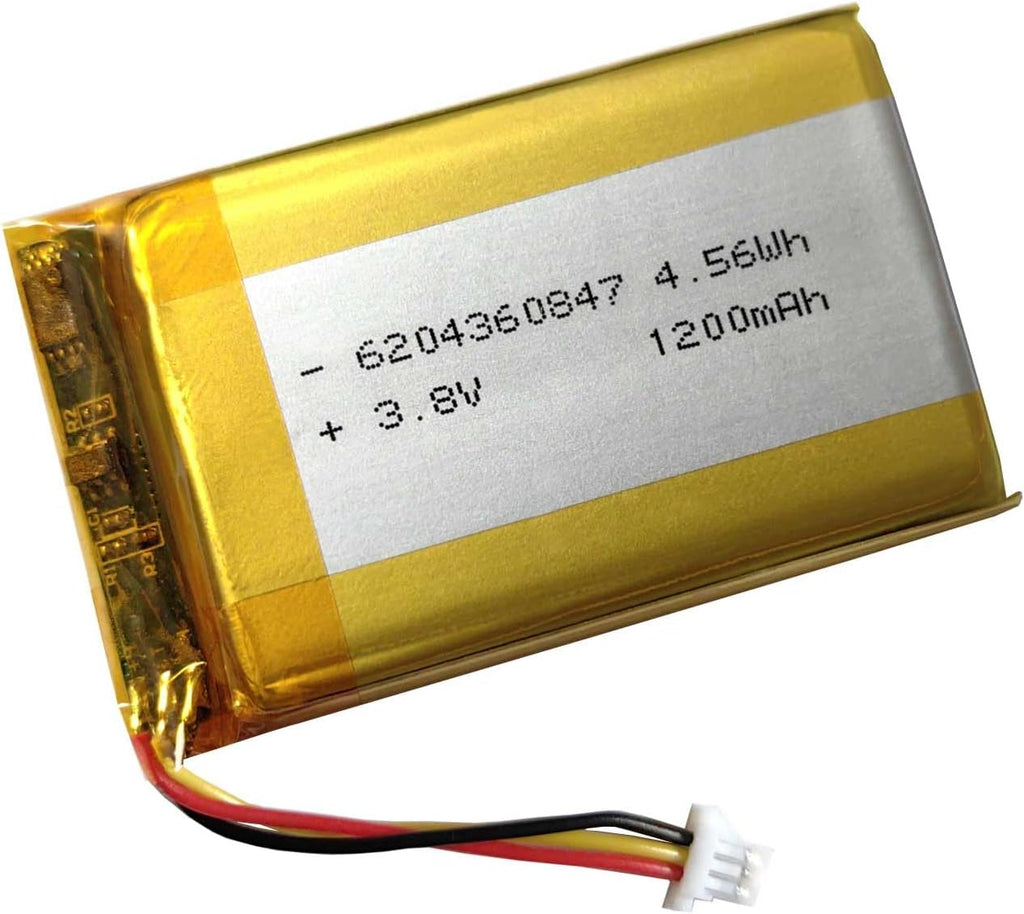 1200mAh 3.8v Rechargeable Lithium Polymer Battery X676