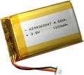 1200mAh 3.8v Rechargeable Lithium Polymer Battery X676