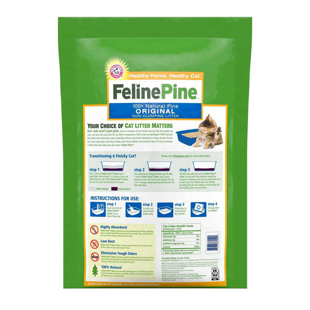 Feline Pine Cat Litter Original A3644