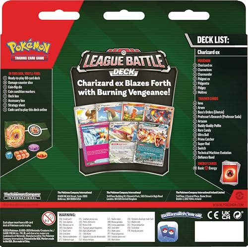 Charizard ex League Battle Deck D602108