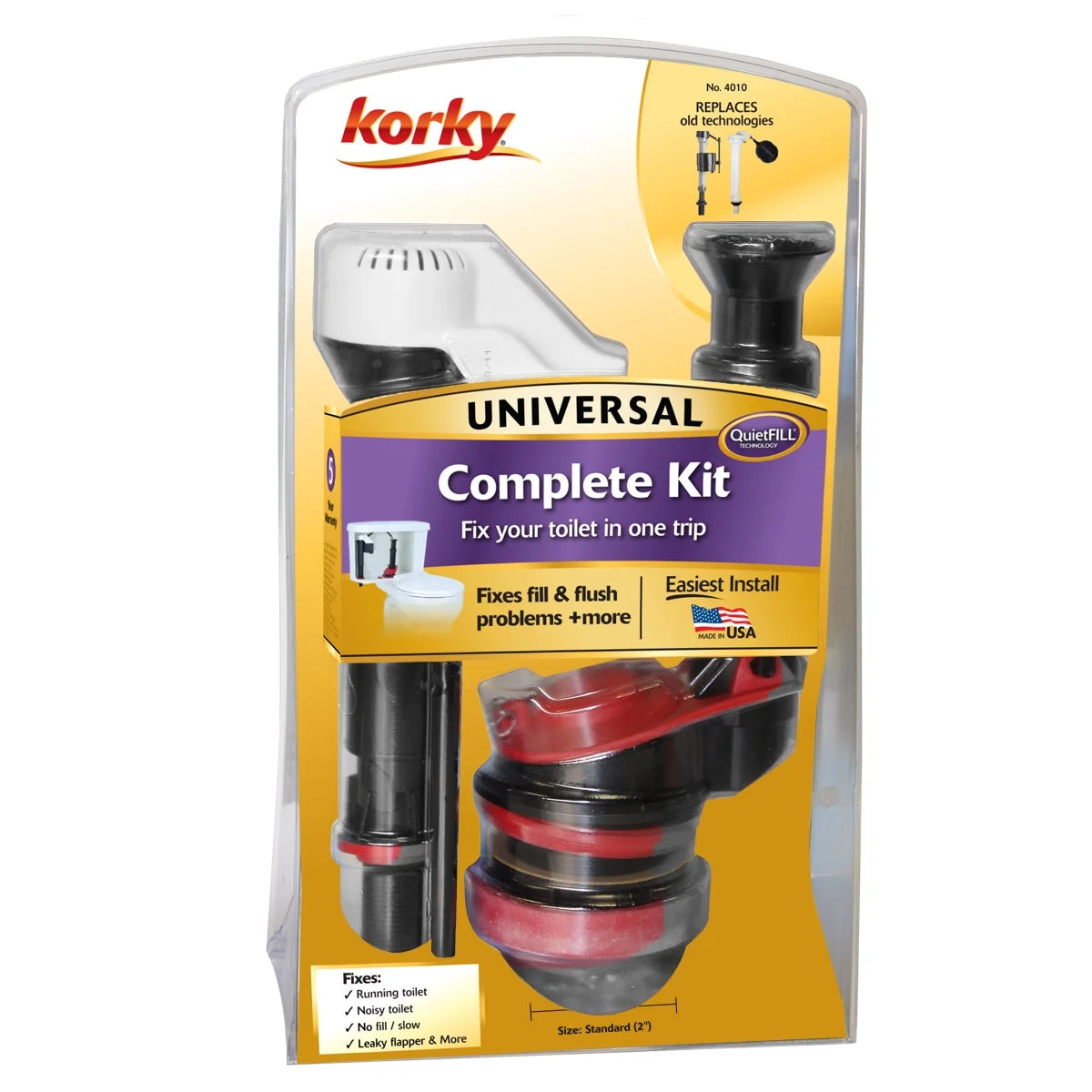 2-inch Complete Toilet Repair Kit, 1-Pack B601903