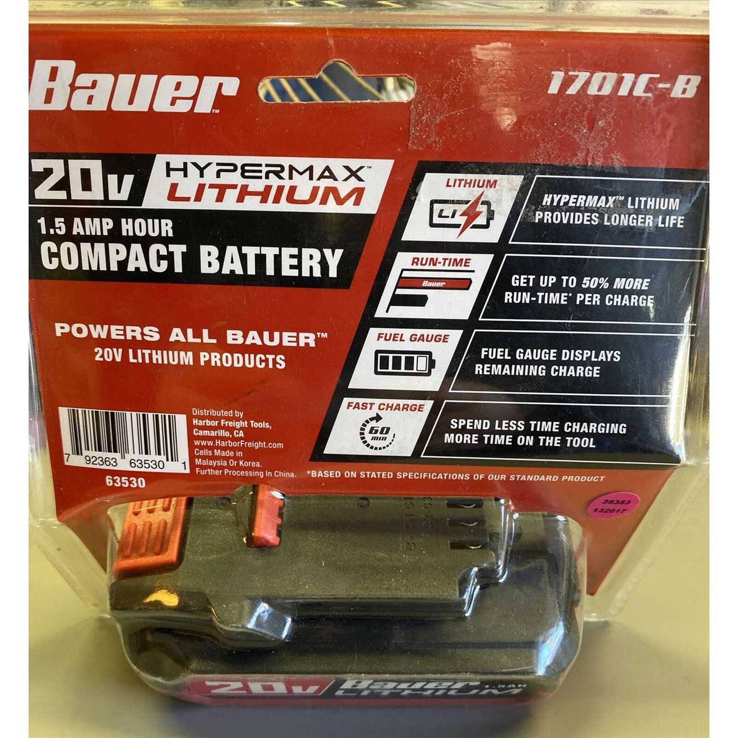 20V 1.5 Ah Lithium-Ion Compact Battery B1289