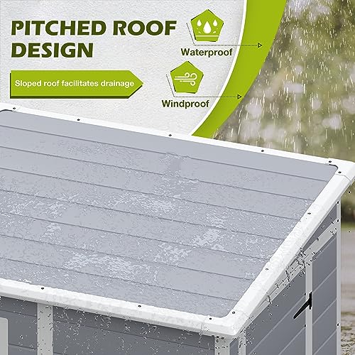 6 X 4 FT Resin Outdoor Storage Shed P976