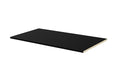 100% Solid Wood Shelf, Black Z6320