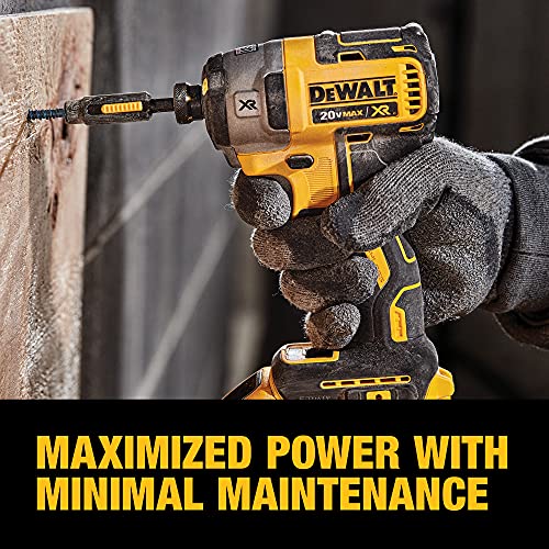 20V MAX XR Brushless Impact Driver, 3-Speed, 1/4-Inch, Tool Only R443