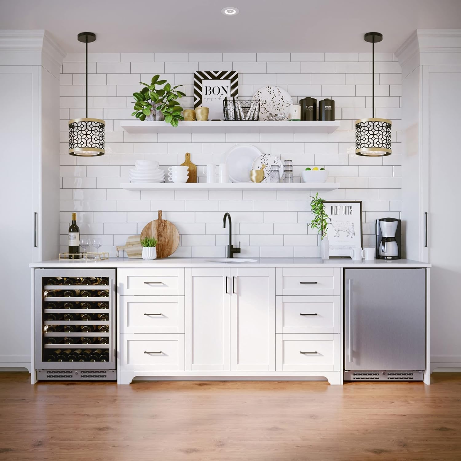 24 Inch Wide 5.66 Cu. Ft. Built-In Compact Refrigerator with Right Hinge F59132