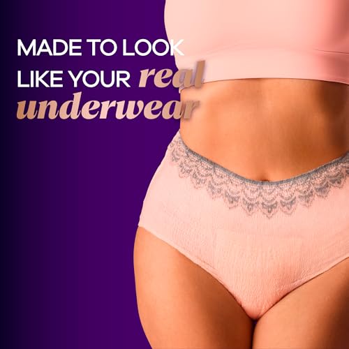 Rosy Maximum Protection Incontinence Underwear, 44 Count A7903