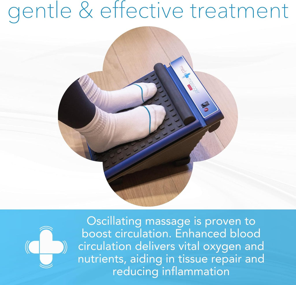 Foot Massager Deep Tissue Massage Therapy, Dual Speed, Portable & Compact K979