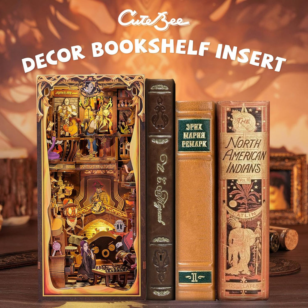 Book Nook Kit with LED Light Y330564