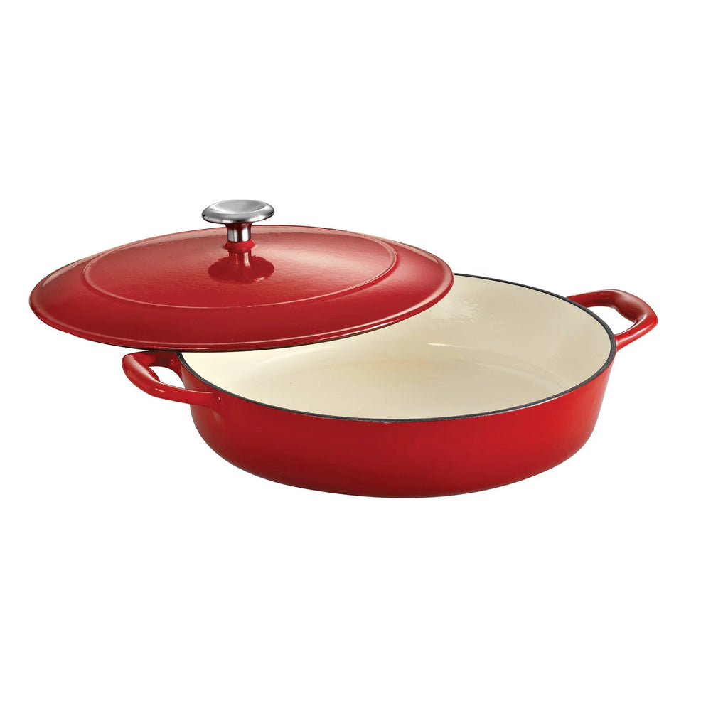 Enameled Cast Iron 4 qt. Covered Braiser B575766