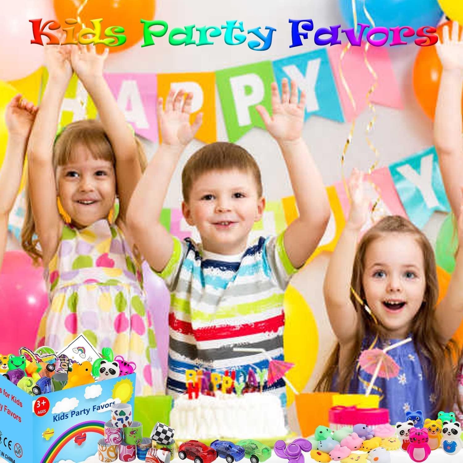 100 Pcs Party Favors Treasure Box Toys Y127
