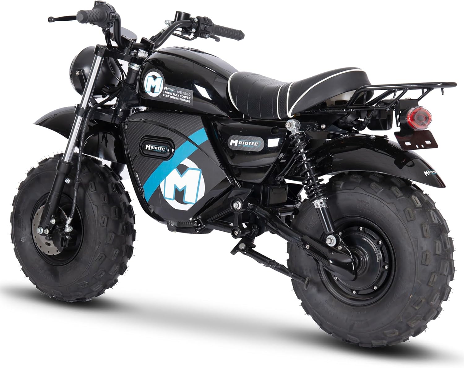 60v 1500w Electric Mini Bike Lithium Black H43220