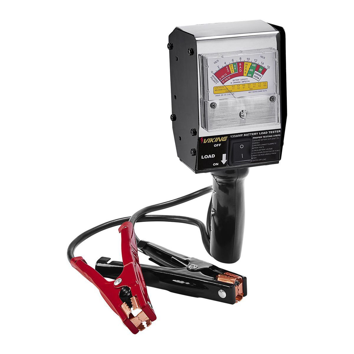 135 Amp Battery and System Load Tester U70601