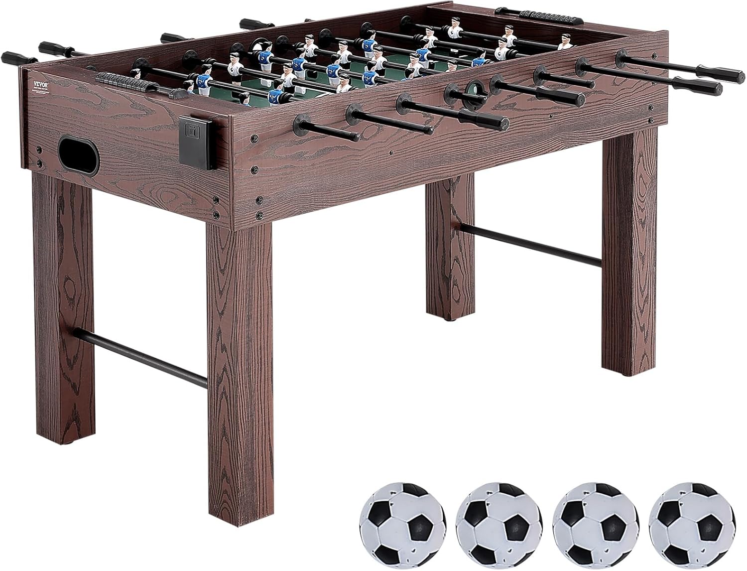 55 inch Standard Size Foosball Table with 4 Balls and 2 Cup Holders I5203