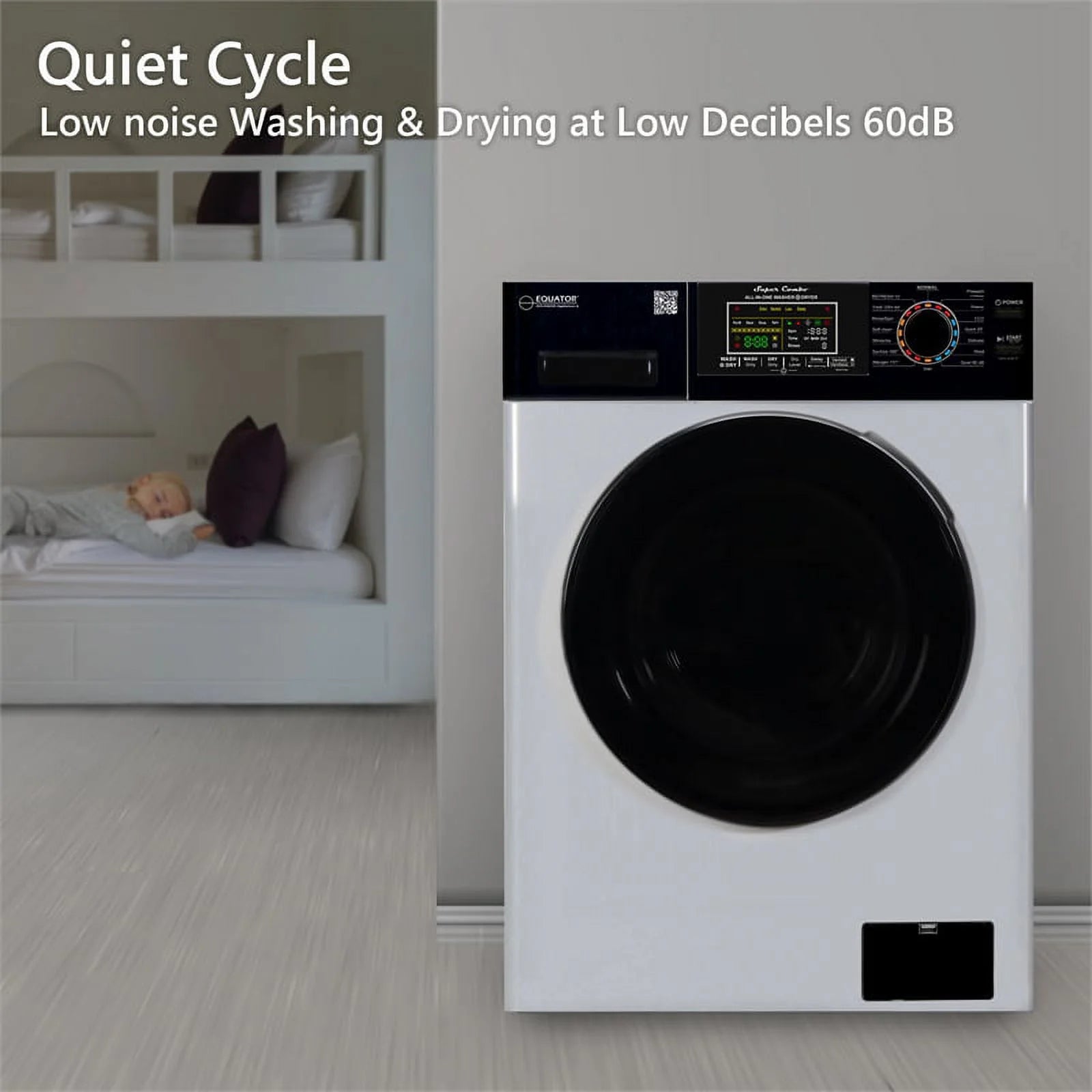 Compact 18 lbs Combo Washer Dryer G20351