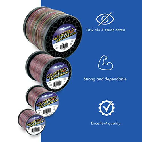Low-vis 4 Color Camo Monofilament Fishing Line C131
