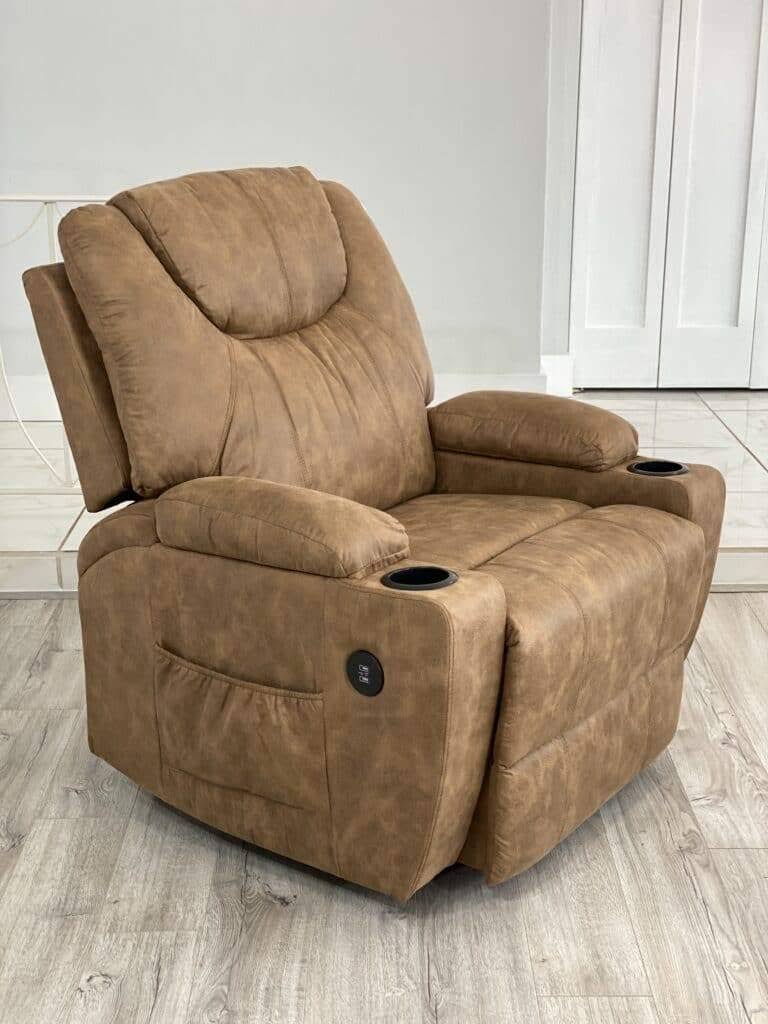 Gray Brown Power Lift Chair N54786
