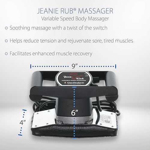 Variable Speed Massager, Deep Tissue Massage, Orbital Action A86451