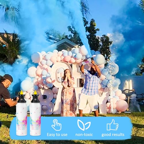 2 Packs Blue Gender Reveal Fire Extinguisher H379