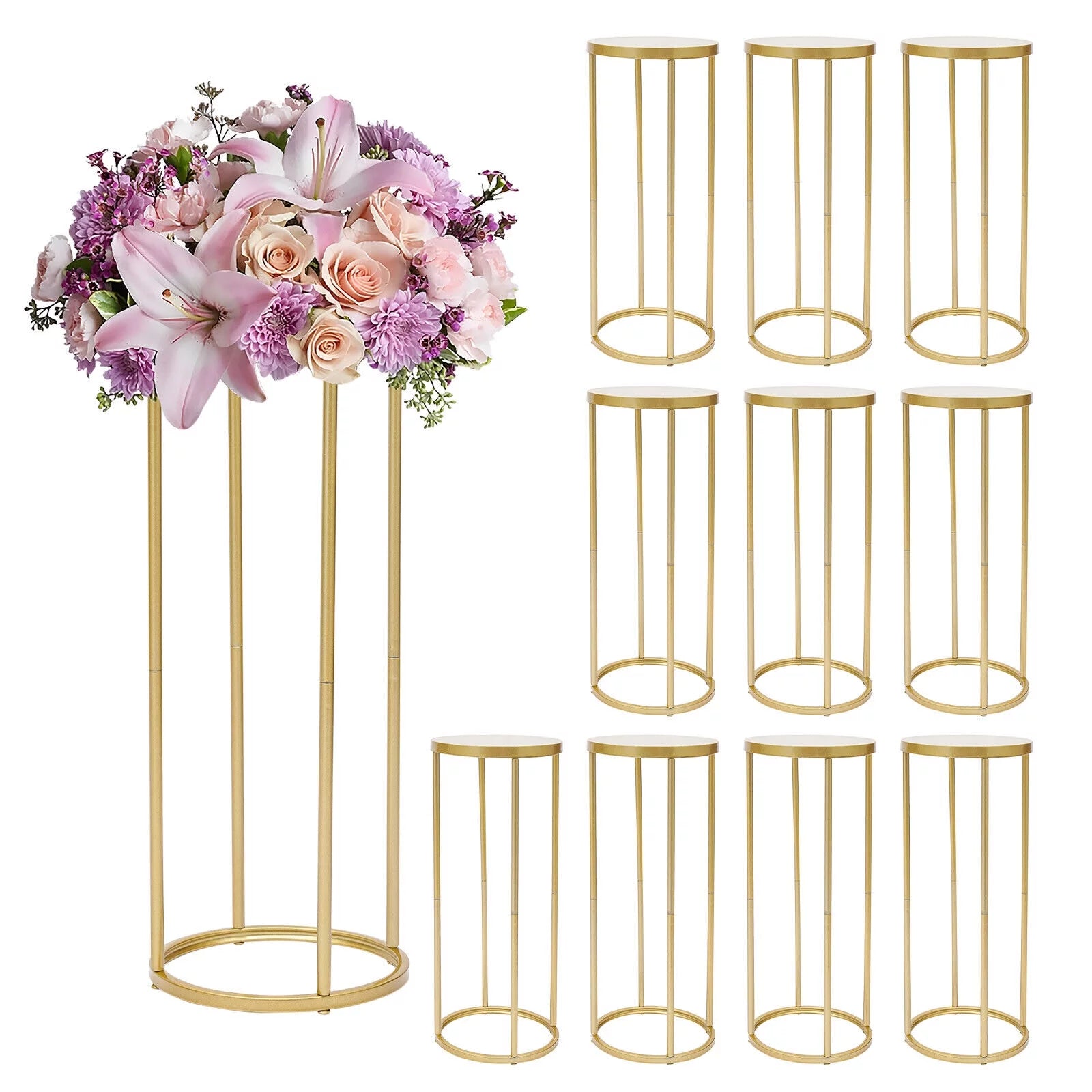 10Pcs 60cm Tall Flower Stand D395669