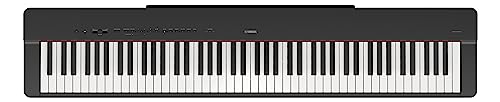 Black 88-Key Weighted Portable Digital Piano Keyboard with Music Rest, Sustain Foot Switch, Built-in Speakers, USB Connectivity A96044