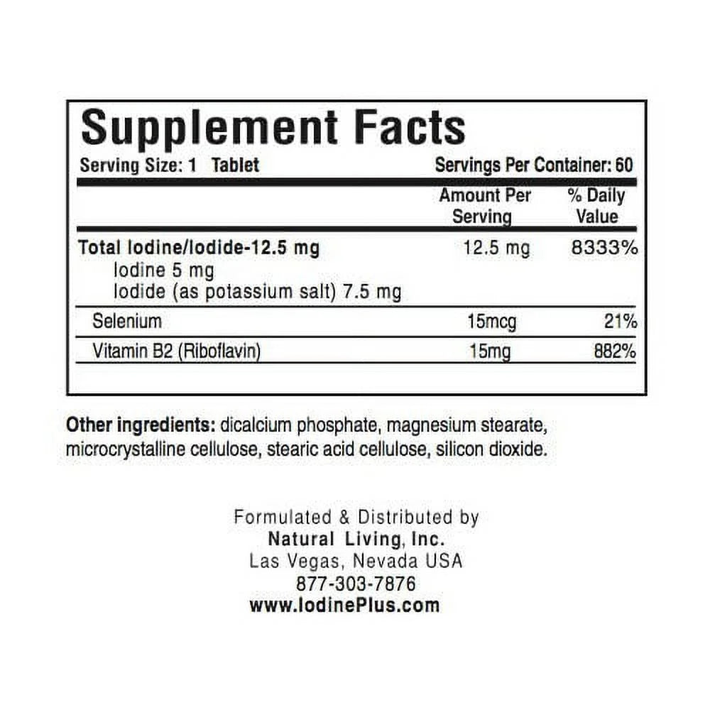 6 Bottles Iodine Plus U591