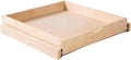 White Shaker Roll Out Tray, 15W x 4H inch Q9975