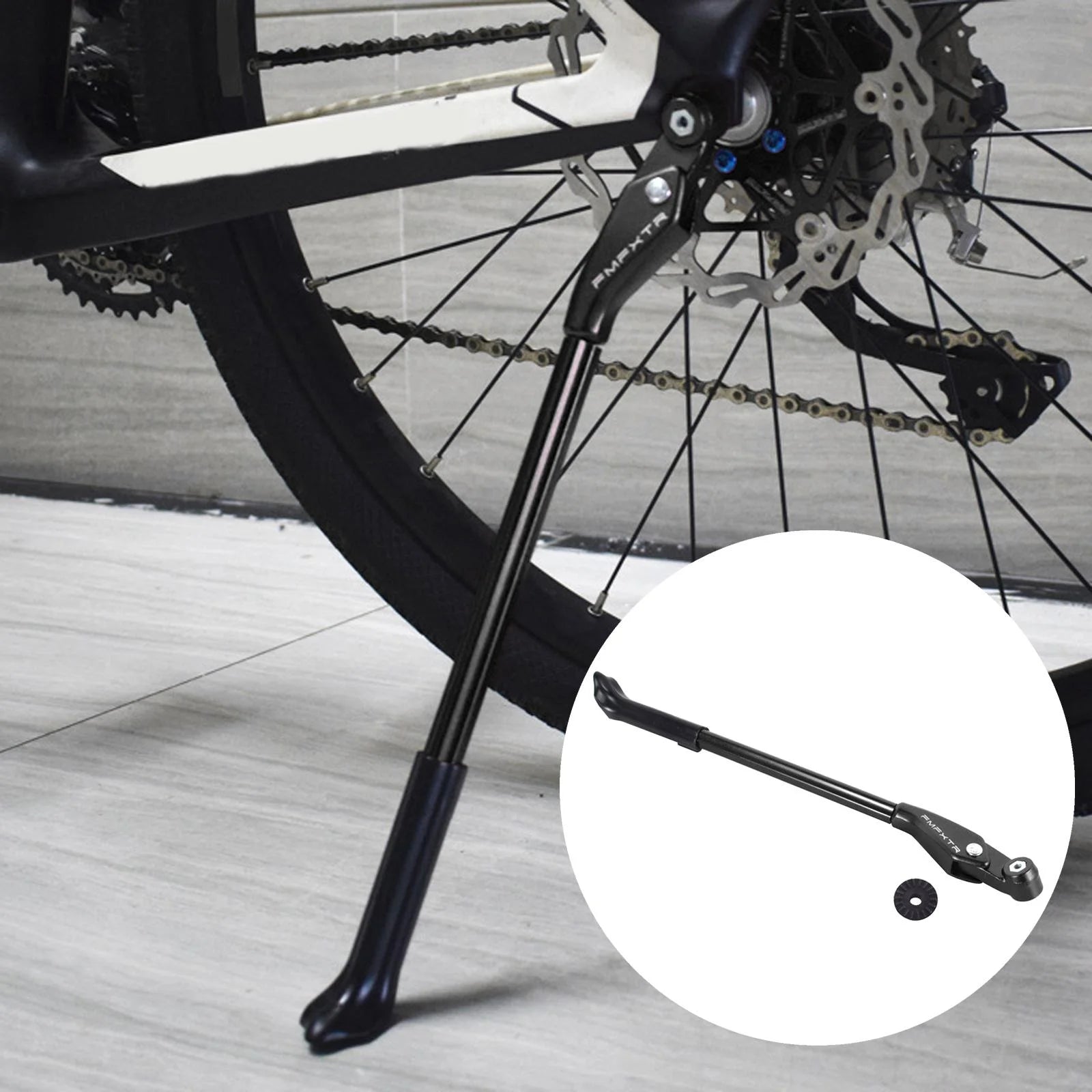 Adjustable Kickstand Mountain BMX Road black R494