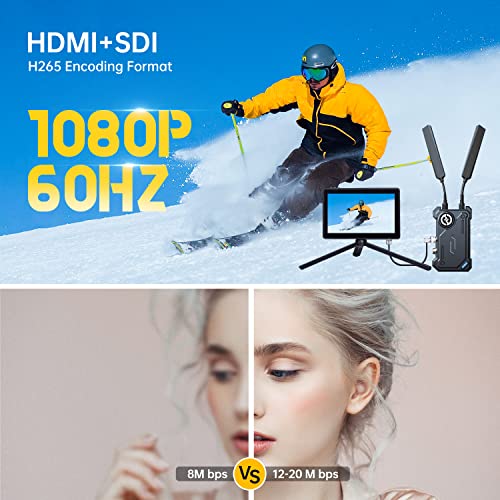 1000ft Wireless HDMI/SDI Video Transmission System 1080P Z41194