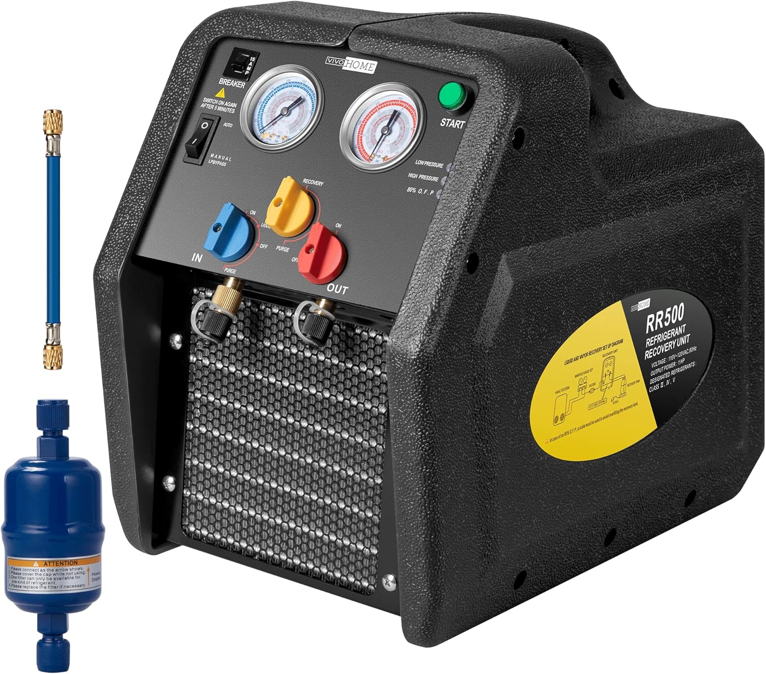 Portable Refrigerant Recovery Machine Q184703