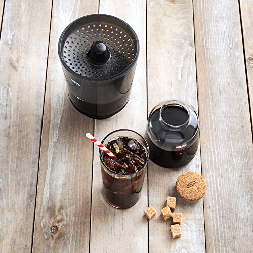 Compact Cold Brew Coffee Maker, Black N179