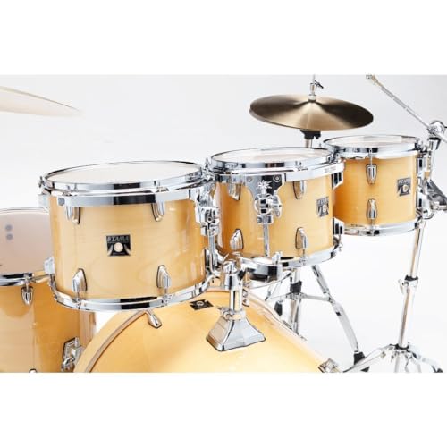 Gloss Natural Blonde 7-Piece Shell Pack with 22-Inch Bass Drum U204