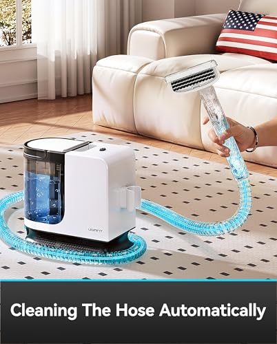 Portable Carpet Cleaner with Steam, 18Kpa Suction L289407