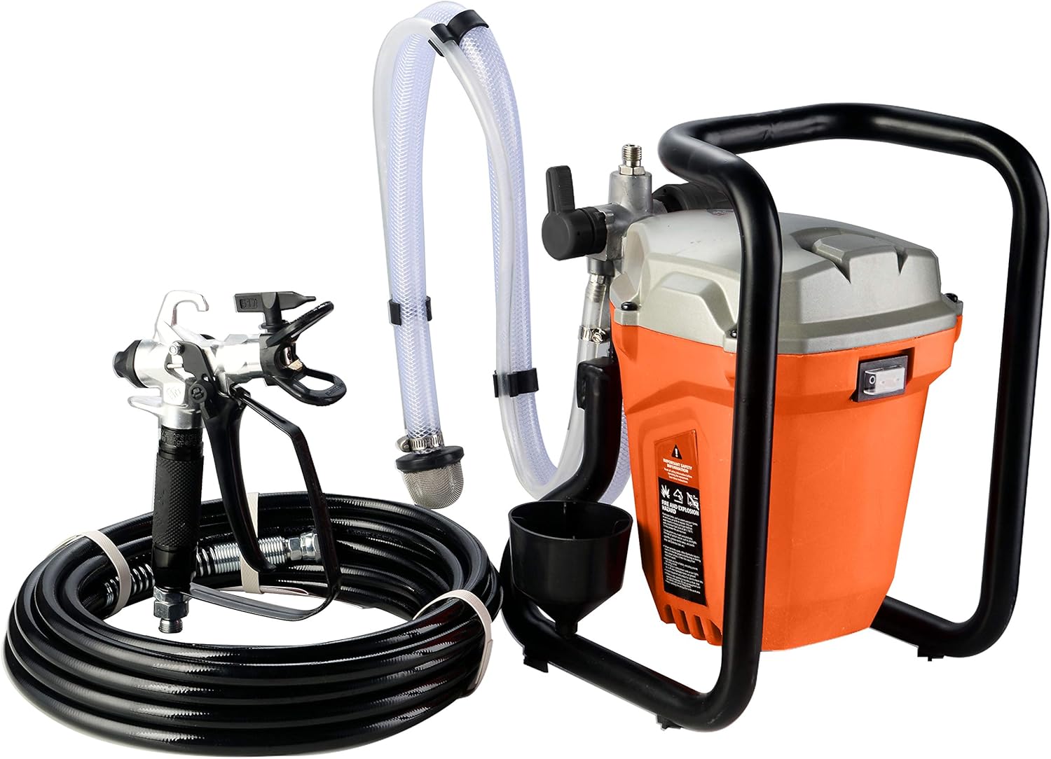 Airless Paint Sprayer 3000 PSI 5/8HP 650w Electric Powered with 25ft Hose Q126669