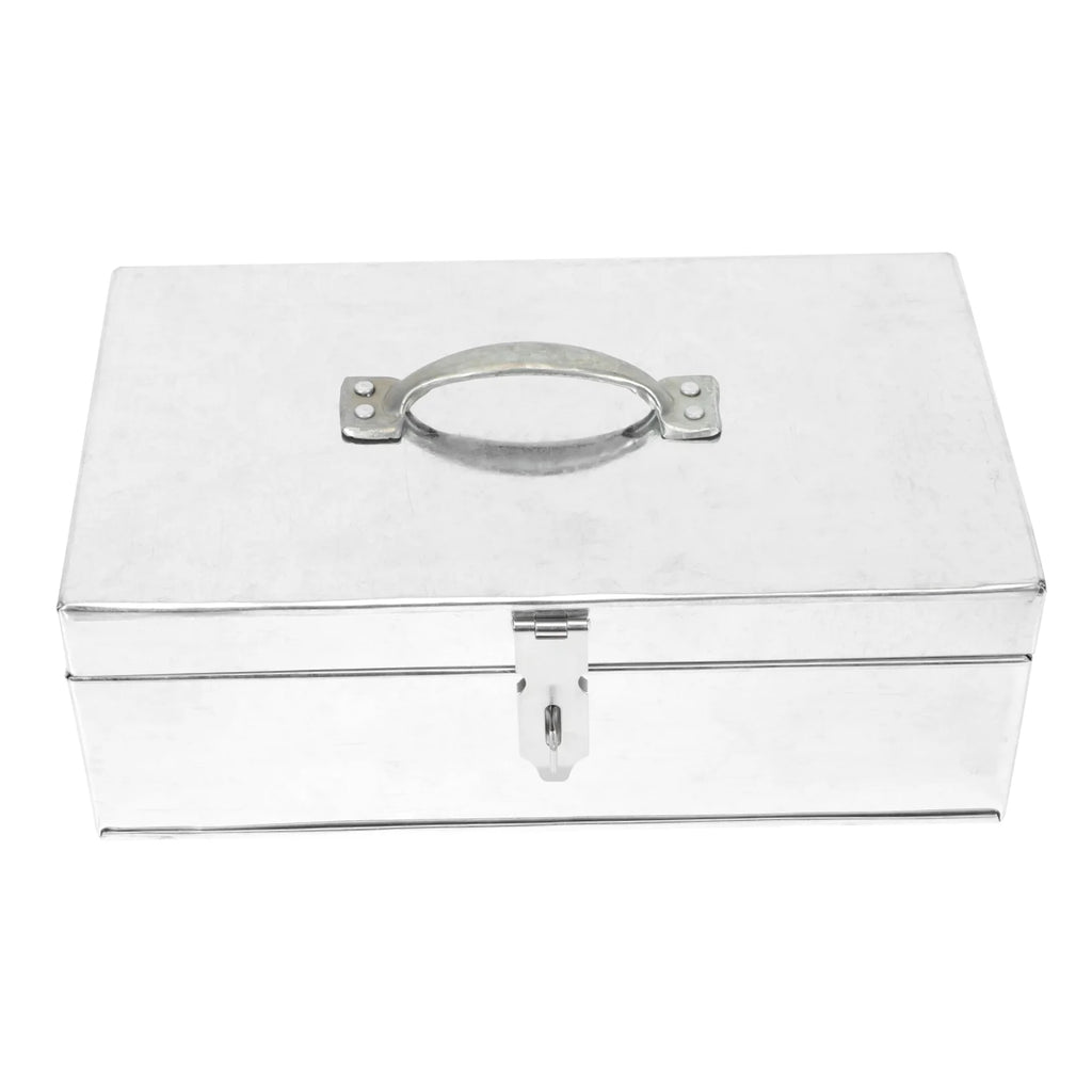 Aluminum Hard Case Storage Tin Box X4244