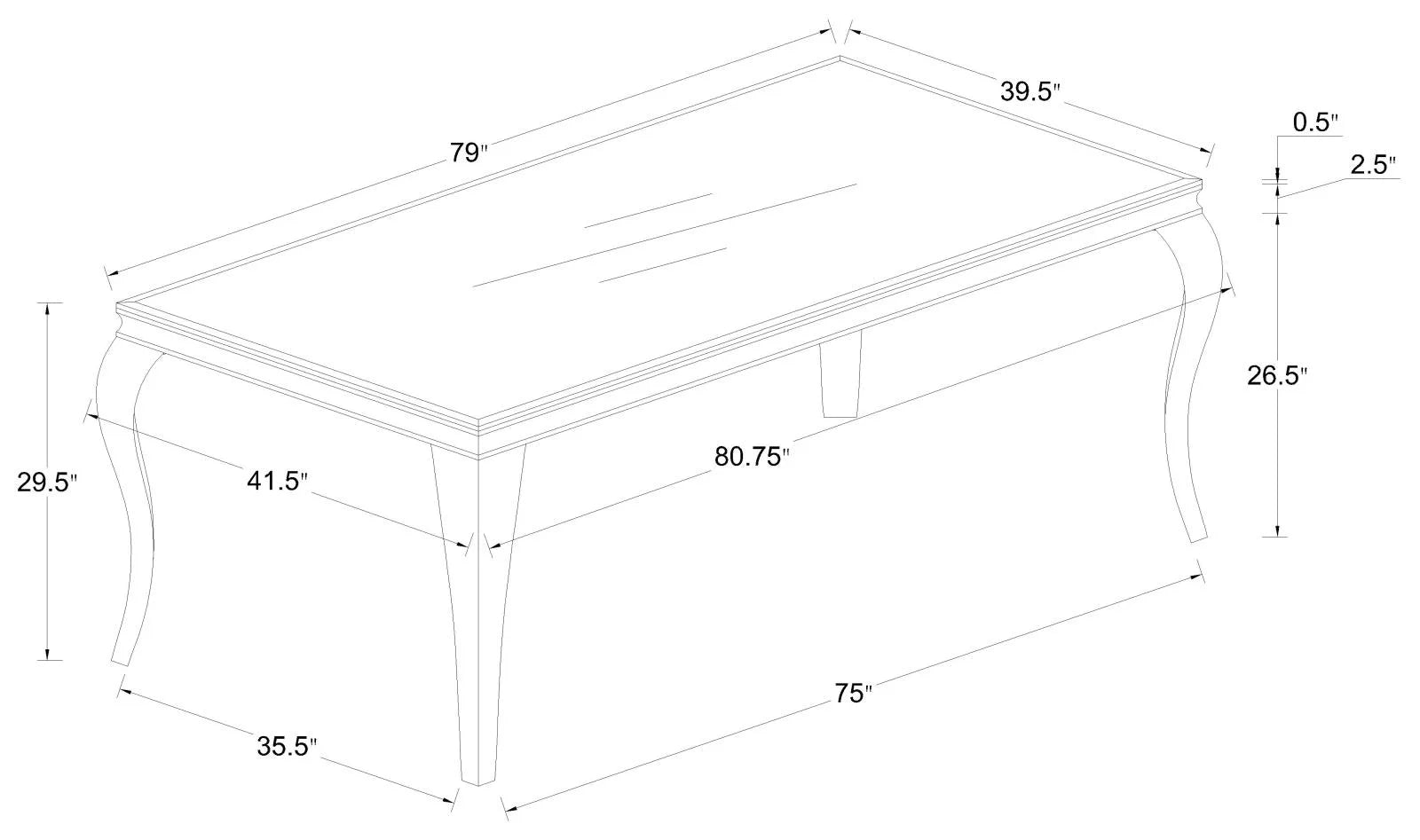 Rectangular Glass Top Dining Table White and Chrome N632253