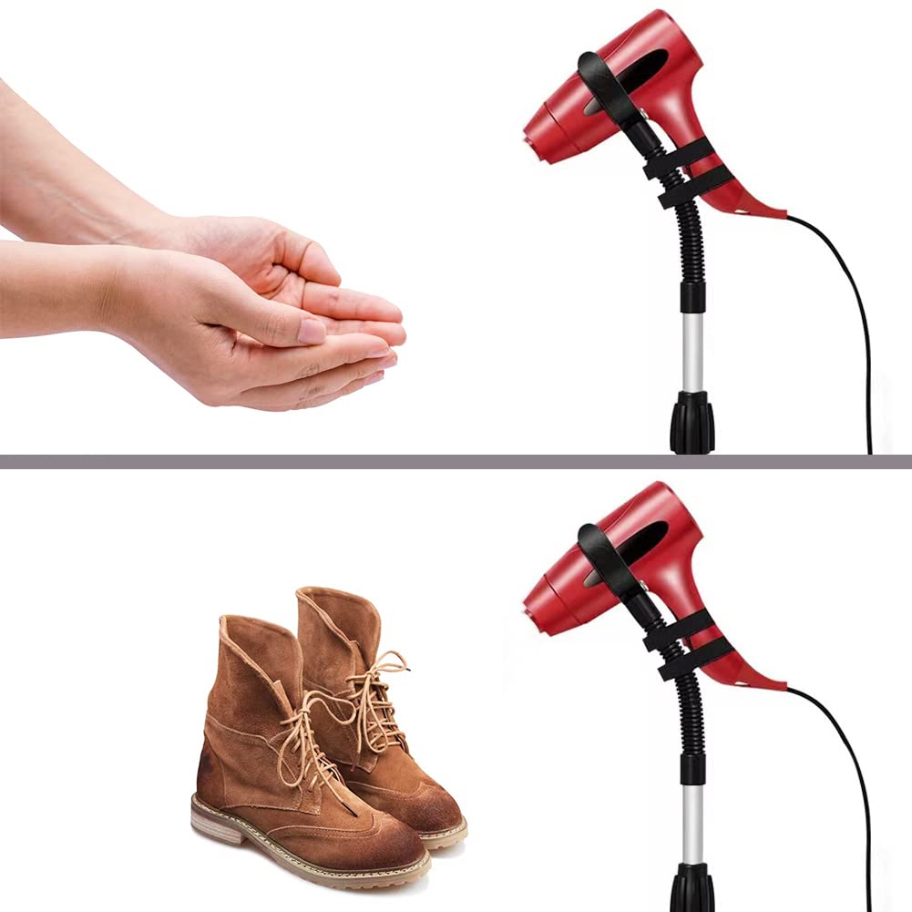 360 Degree Rotating Lazy Hair Dryer Stand with Heavy Base S576