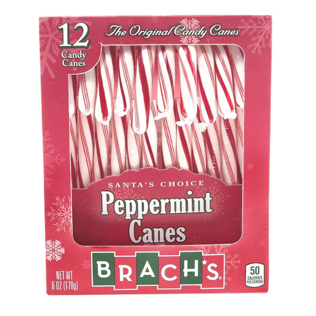 Peppermint Candy Canes Pack of 12, 6oz./Box J794870