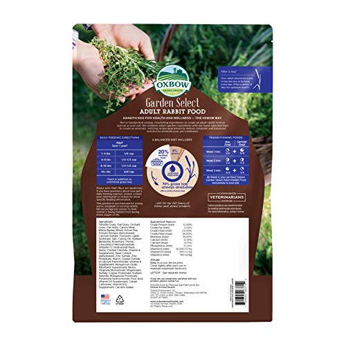 8 Pound Bag Adult Rabbit Food R604