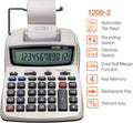 12 Digit LCD Display Printing Calculator O8157