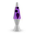 Black and Purple Liquid Motion Lava Night Light 14.5" I80799