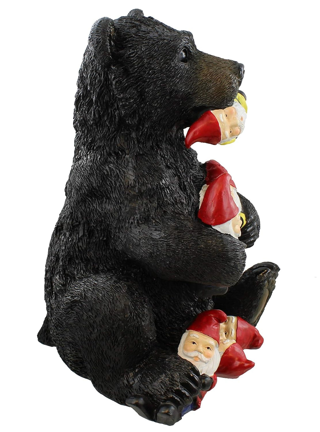 Black Bear Garden Gnome Statue R946
