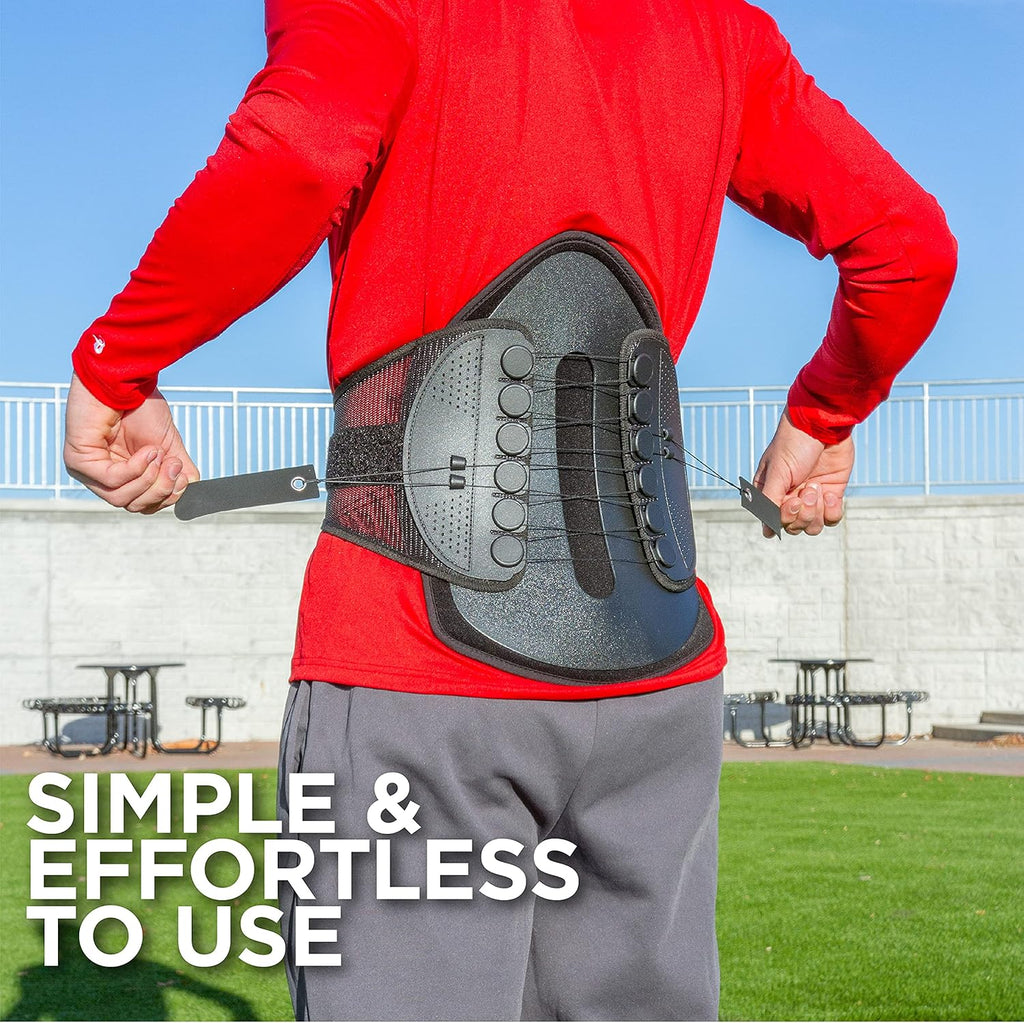 Rigid Lumbosacral Corset Belt with Pulley System N473797