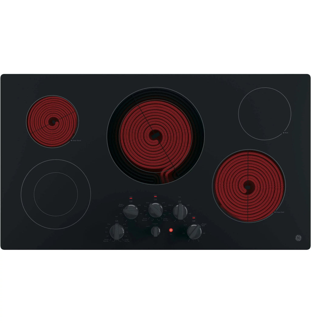36" Built-In Electric Cooktop Black-on-Black R441107