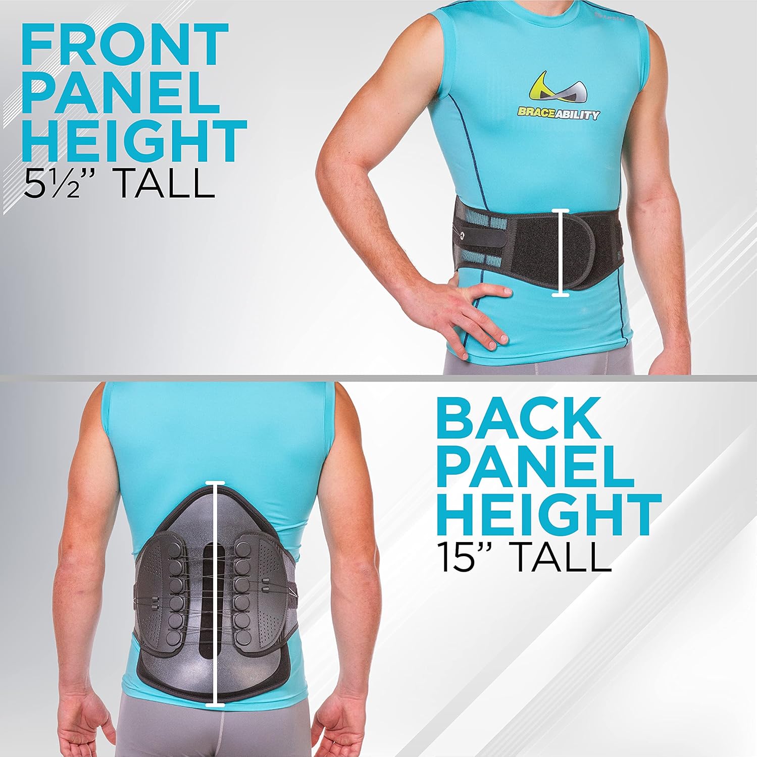 Rigid Lumbosacral Corset Belt with Pulley System N473797