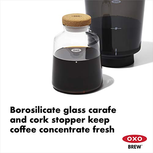 Compact Cold Brew Coffee Maker, Black N179