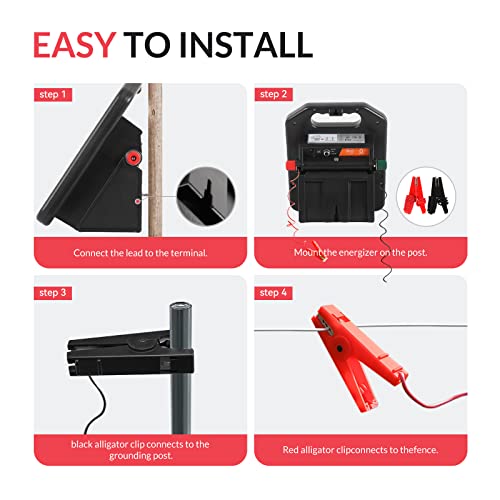 0.11 Joule Solar Electric Fence Charger P933771